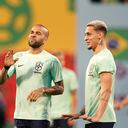 Dani Alves, jugador brasileño.