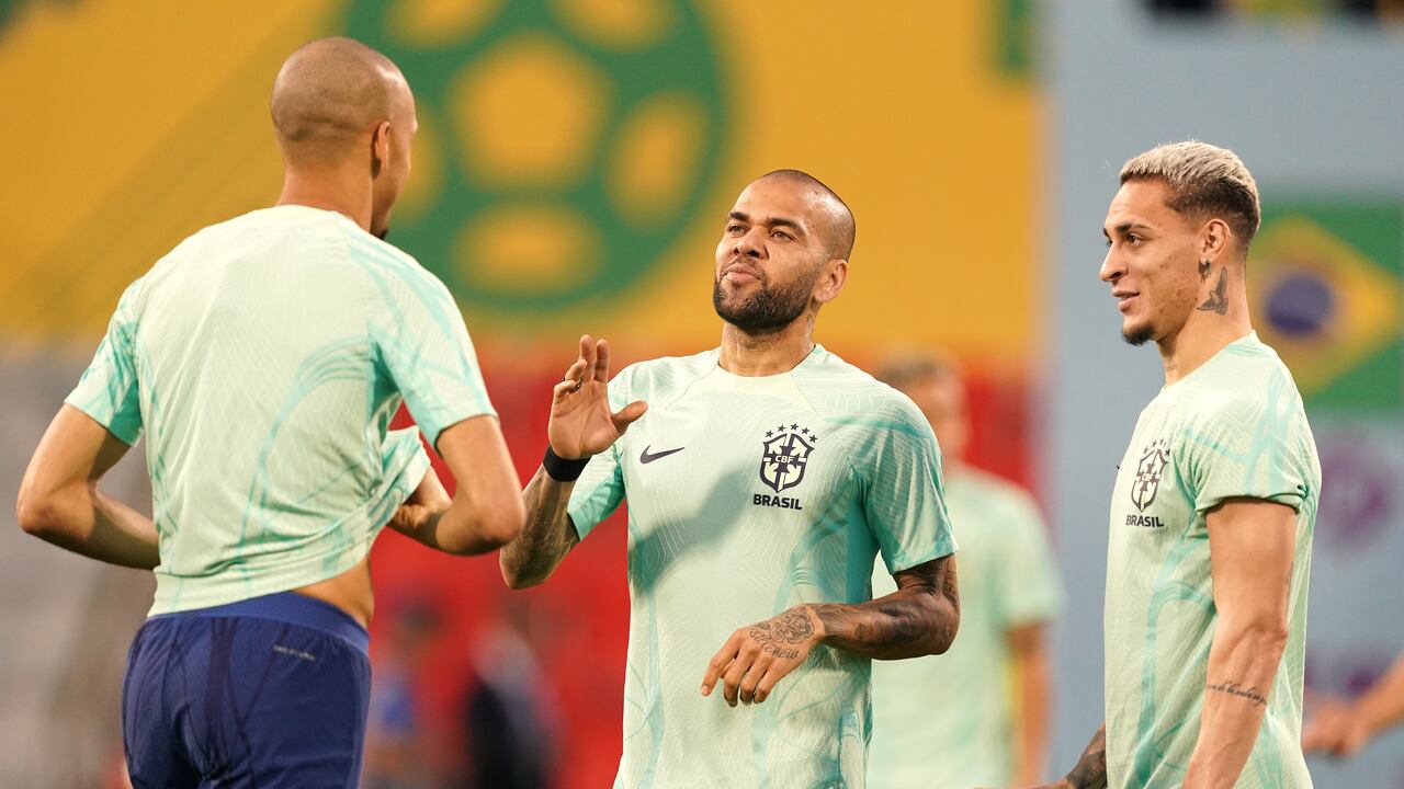 Dani Alves, jugador brasileño.