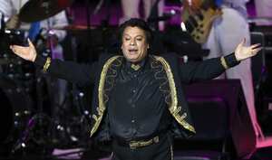 El cantante mexicano Juan Gabriel.