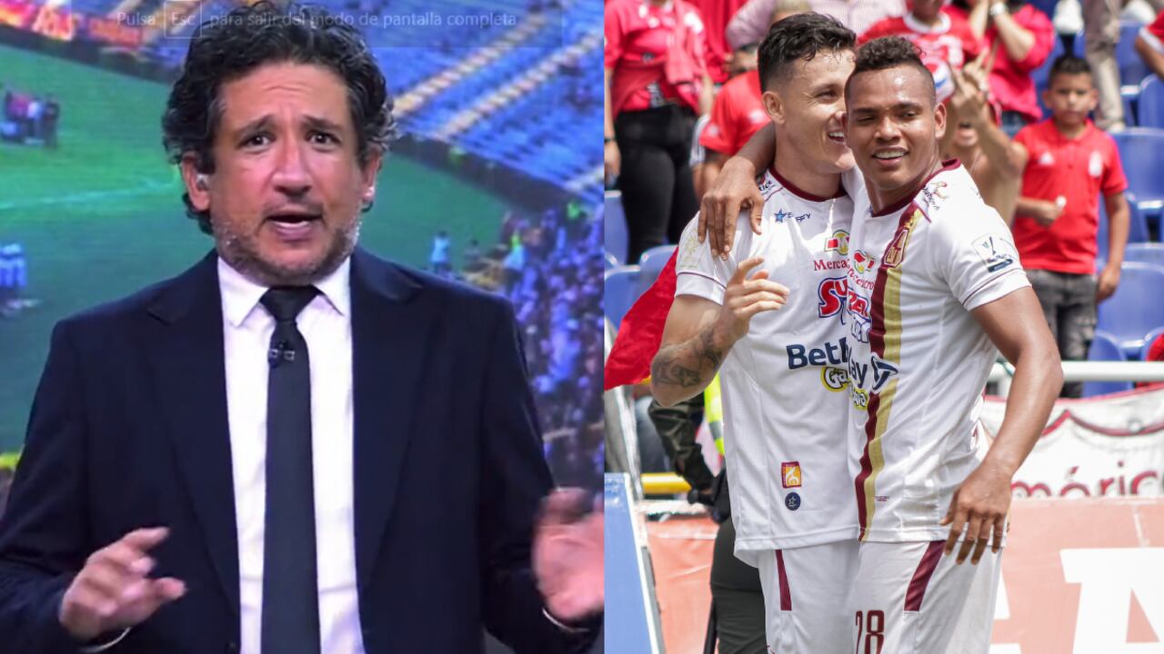Antonio Casale cree que Tolima tuvo algo de fortuna para liderar el grupo B de los cuadrangulares de la Liga Betplay