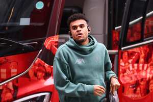 Luis Díaz, jugador colombiano del Liverpool