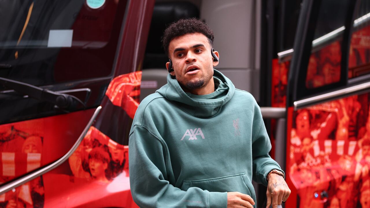 Luis Díaz, jugador colombiano del Liverpool.