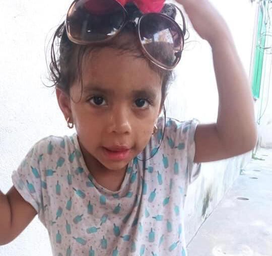 Niña encontrada en Sahagún, Córdoba.