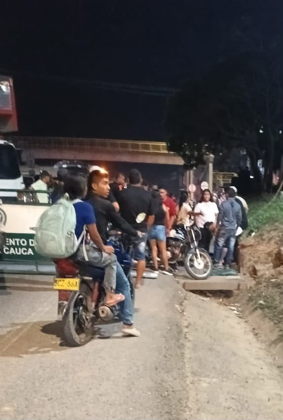 Bloqueos en la Vía Panamericana.