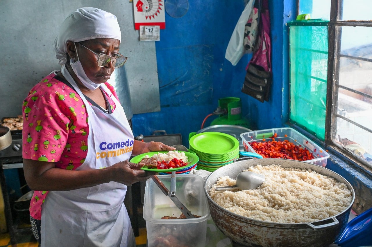 Comedores comunitarios en Cali