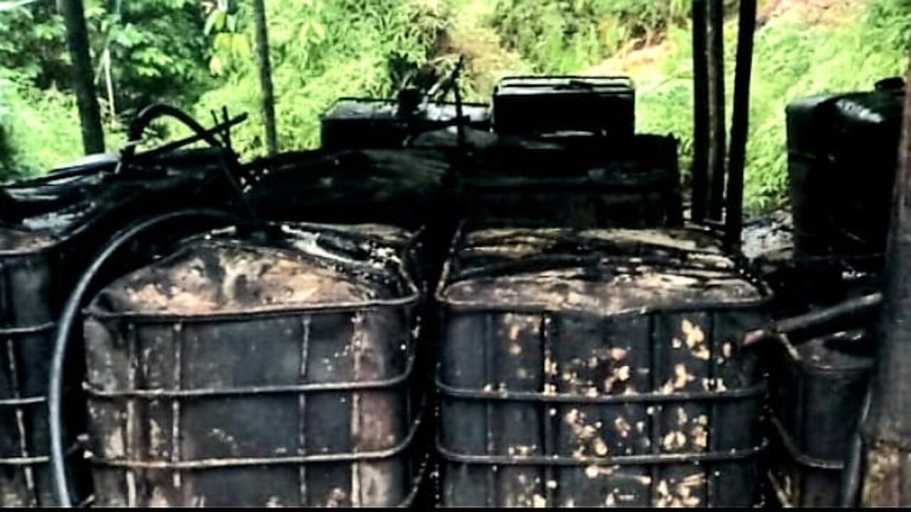 Tropas militares lograron interceptar este complejo avaluado en más de 7.000 millones de pesos.