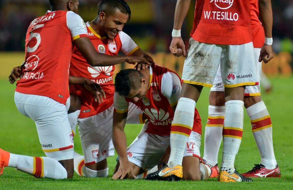 Juan Daniel Roa celebra el gol de la clasificación a la final. Foto: Diana Rey Melo.