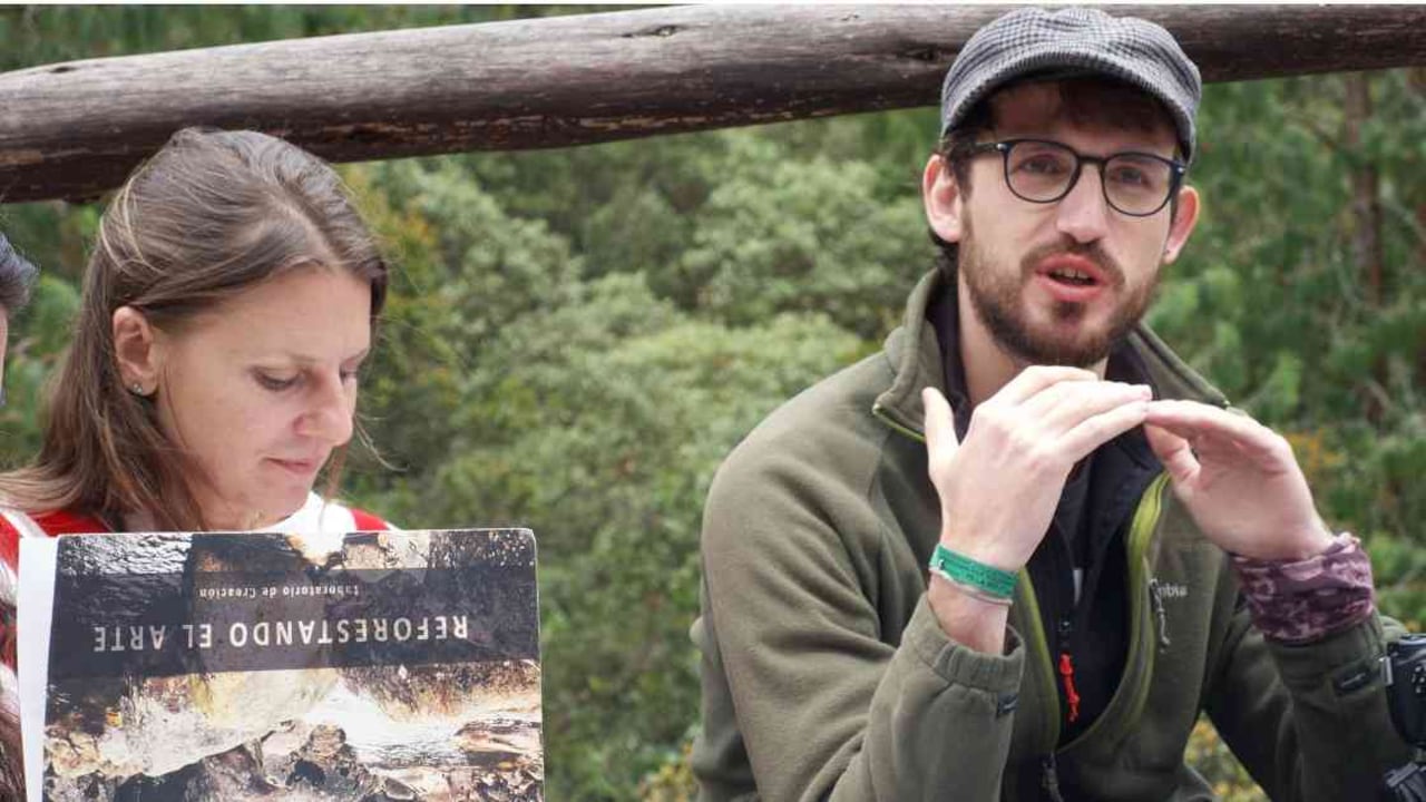 Nina Bendzko fue la coordinadora y curadora del proyecto Reforestando el Arte. Foto: Giovanni Pardo