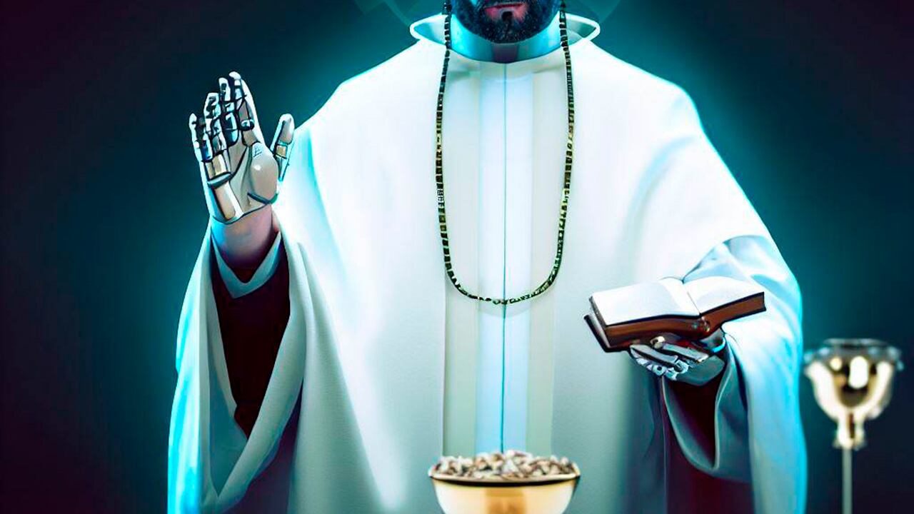 La inteligencia artificial causaría una revolución en la forma de interactuar con la religión.