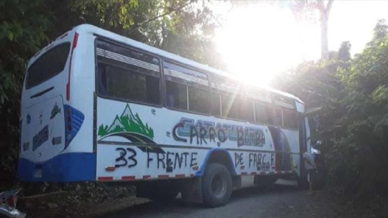 Presunto carro bomba en Norte de Santander