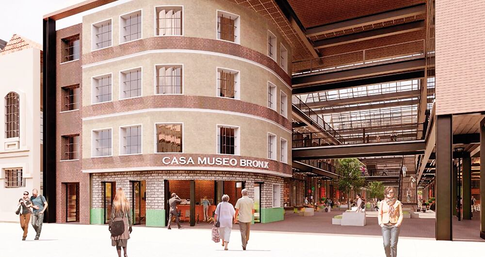 De momento, las obras del Bronx Distrito Creativo presentan un avance de más del 70 por ciento. 