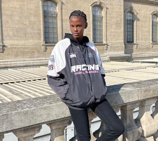 Valentina Castro, la modelo que ahora luce prendas de Louis Vuitton.