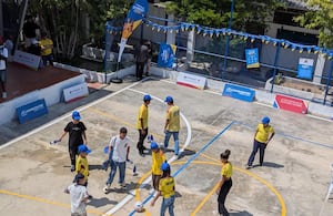 Desde 2021 ha liderado proyectos de vivienda y mejoramiento del hábitat en la región, y ahora, con esta iniciativa, amplía su impacto hacia espacios educativos y comunitarios.