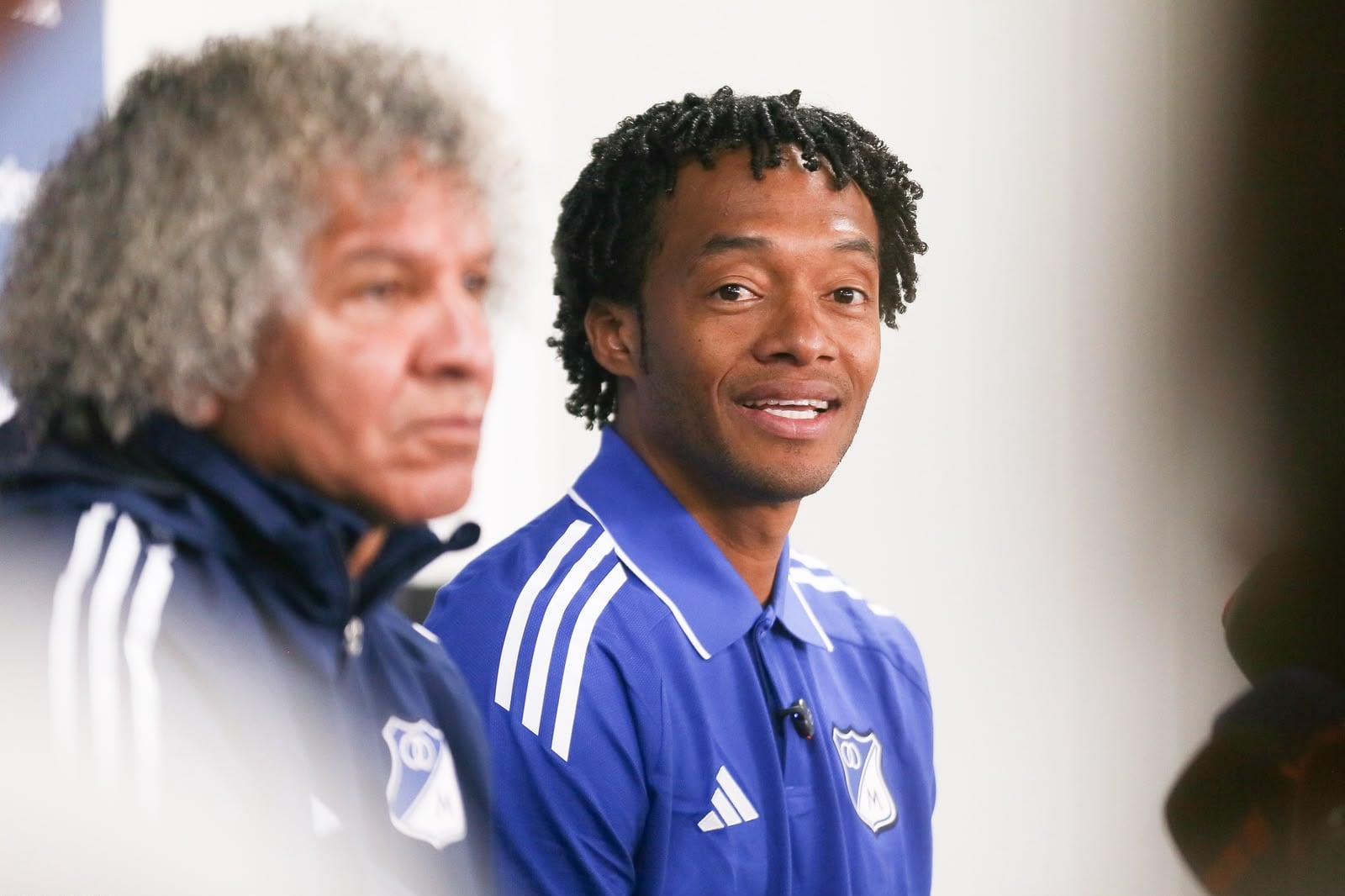 Millonarios presentó a Juan Guillermo Cuadrado como nuevo jugador del club.