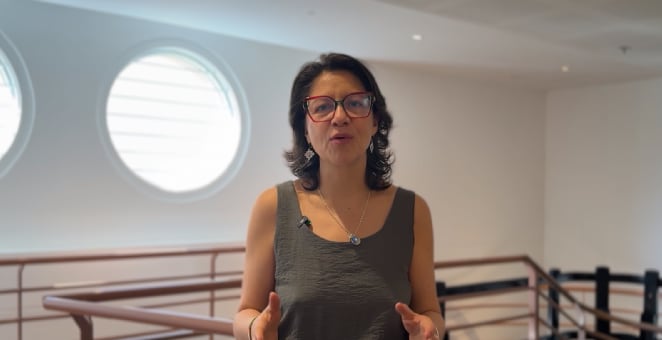 Ruth Quevedo, viceministra de Agua y saneamiento básico.