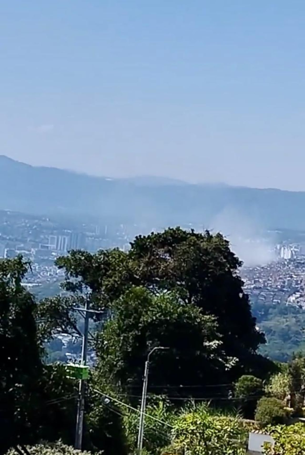 Las altas temperaturas podrían ser una causa del incendio