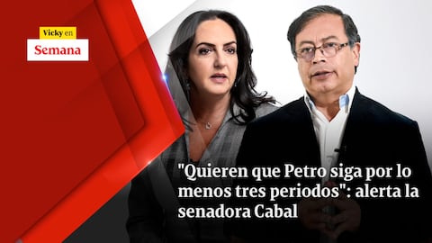“Quieren que Petro siga por lo menos tres periodos”: alerta la senadora Cabal