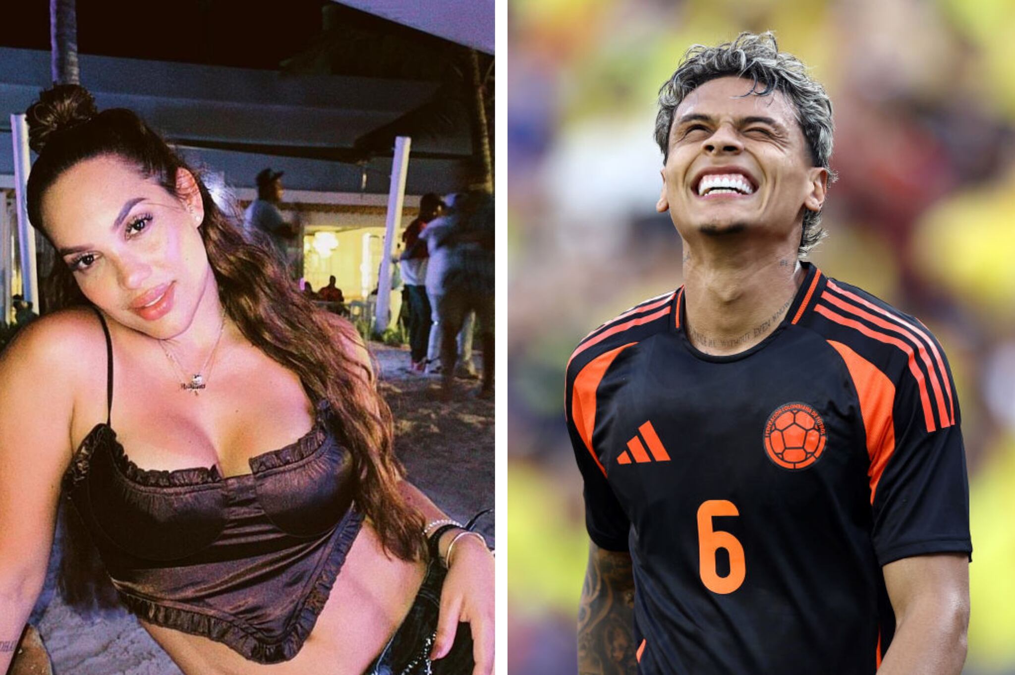 Andrea Valdiri le contestó el piropo a Richard Ríos