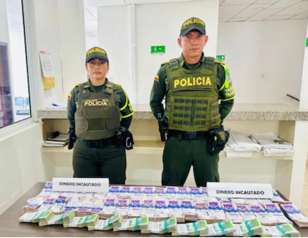 Policía de Tránsito y Transporte incautó 300 millones de pesos en efectivo en Córdoba