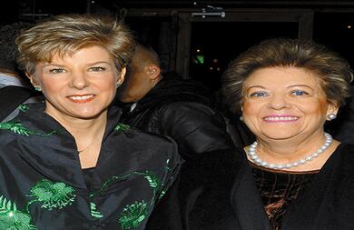 Alexandra Kling y Rosario Mazuera de Kling.