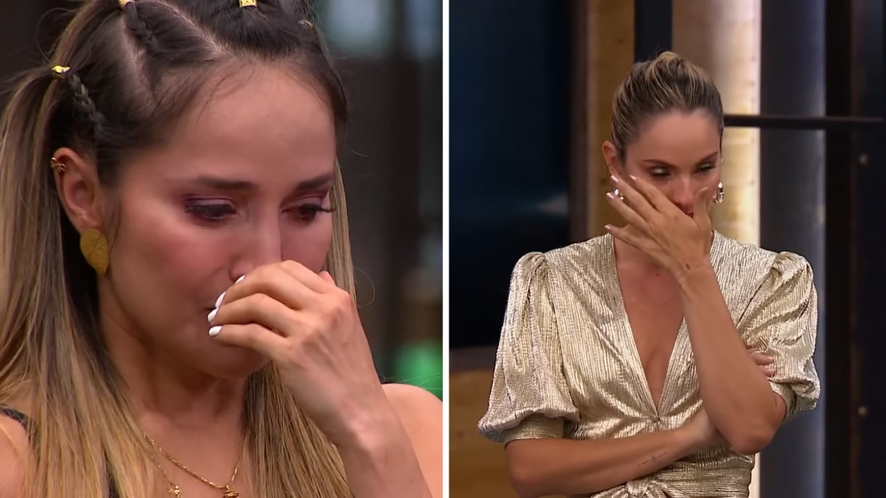 Claudia Bahamón se despide entre lágrimas de Zulma Rey.