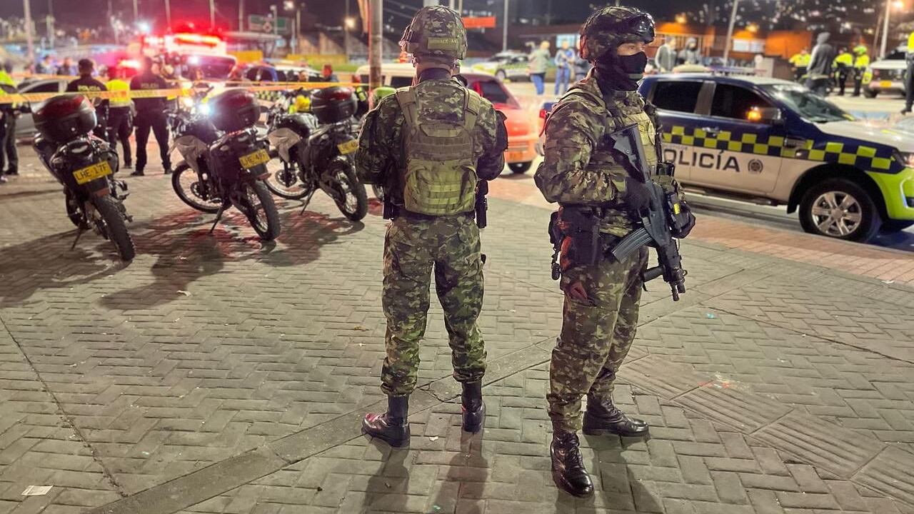 80 efectivos del Ejército Nacional apoyaron el megaoperativo del CTI en Ciudad Bolívar.