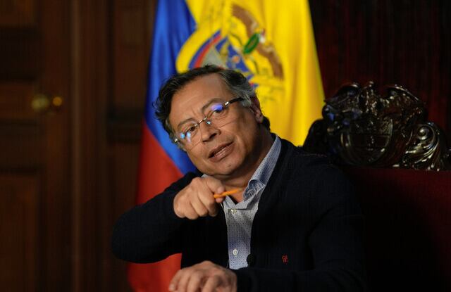 El presidente Gustavo Petro