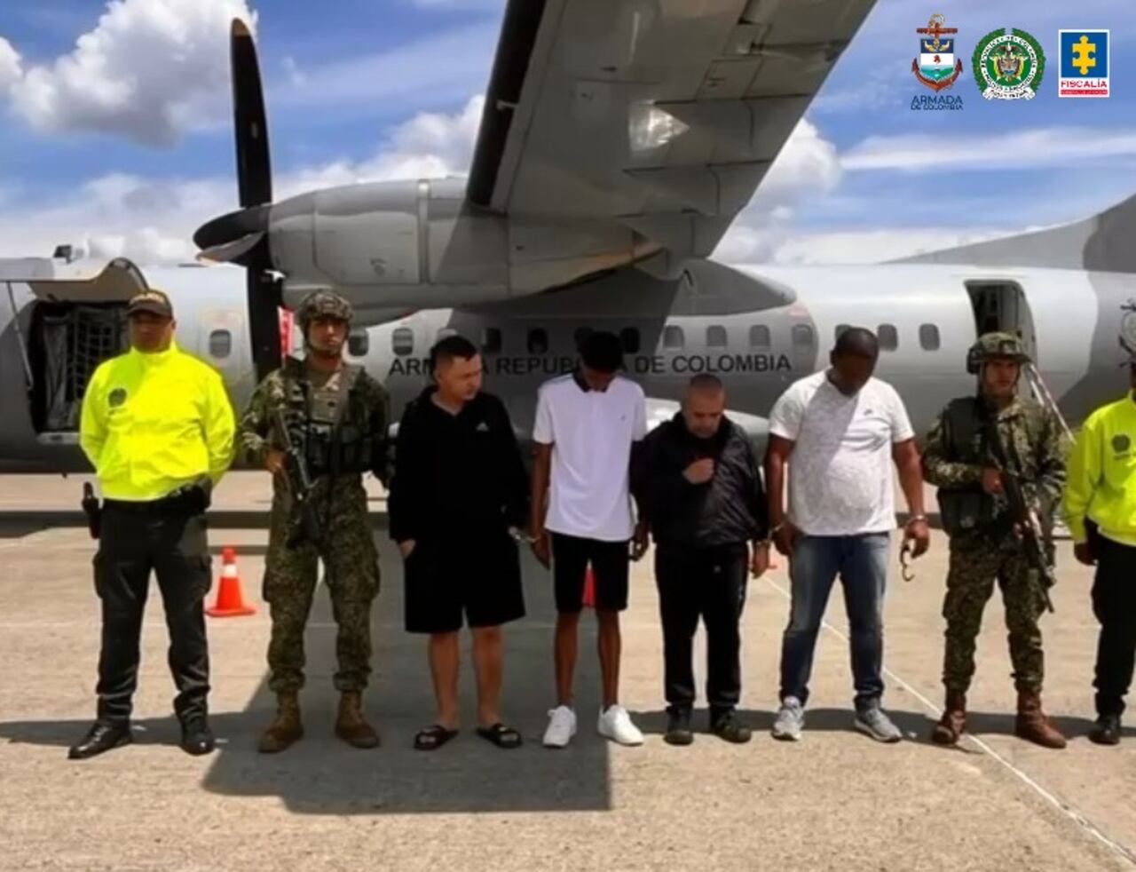 Capturados por supuesta alianza entre el Clan del Golfo y la fuerza pública en el departamento del Chocó.