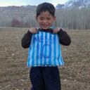 Murtaza Ahmadi, de cinco años.