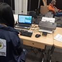 Ingenieros de la Procuraduría Foto: Twitter @PGN_COL