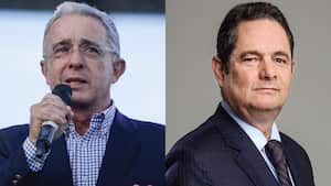 Expresidente Álvaro Uribe y exvicepresidente Germán Vargas Lleras.