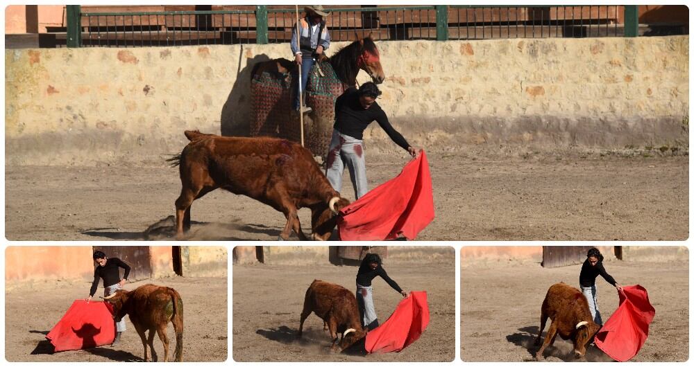 Andrés Manrique, novillero colombiano. Ganadería Mondoñedo. 19 de enero de 2022.