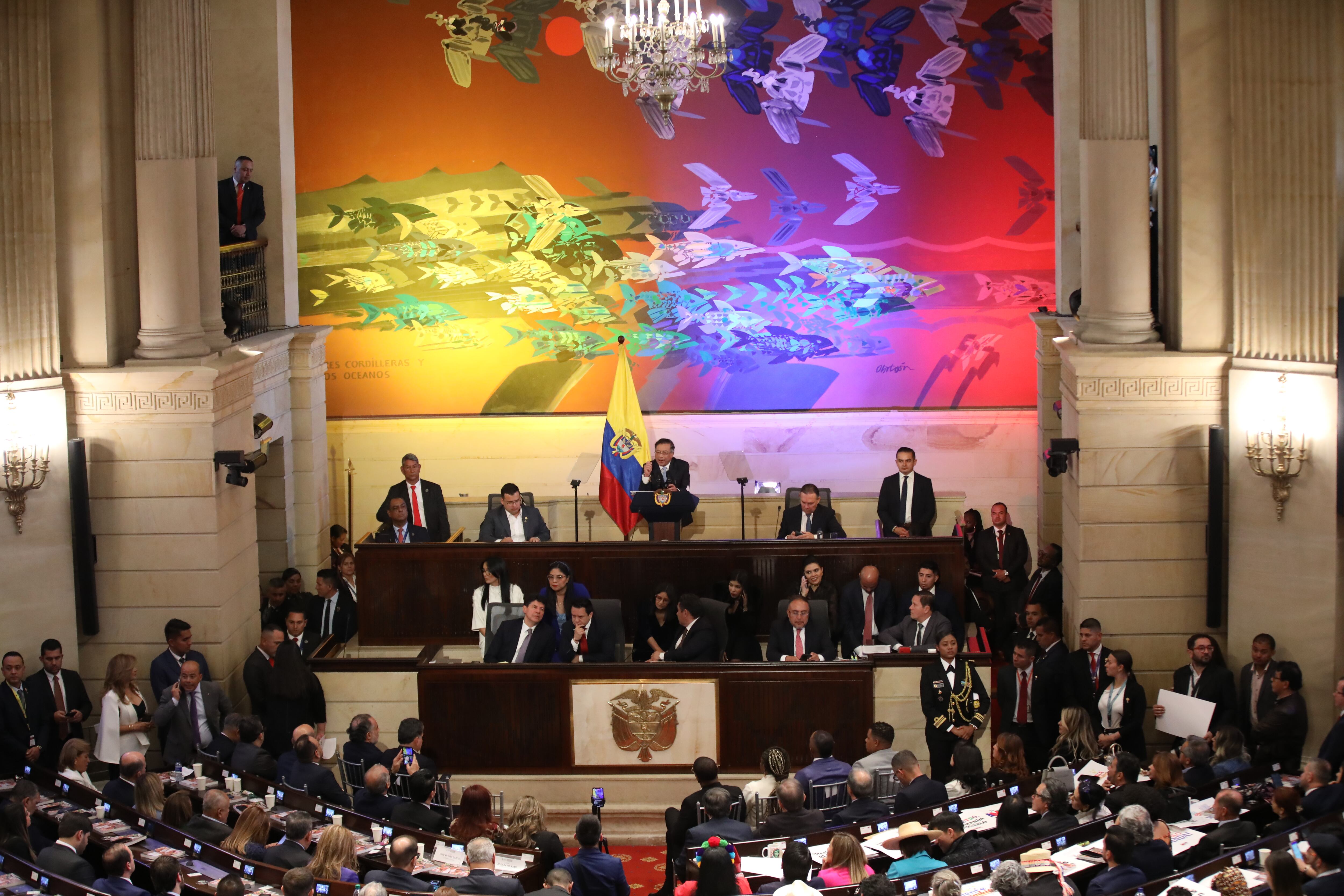 Instalación del Congreso 2025: habla el presidente Gustavo Petro