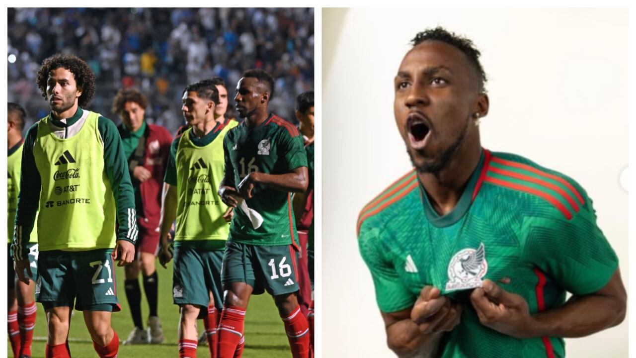 Julián Quiñones, criticado en su debut con México.