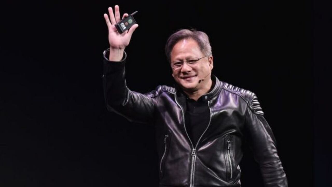 Jensen Huang, cofundador del gigante tecnológico Nvidia, ha impulsado un fuerte crecimiento de su compañía. Foto: Getty Images-BBC.