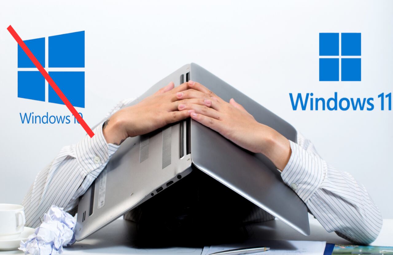 El fin de Windows 10 obliga a los usuarios a migrar si quieren mantener la protección digital.
