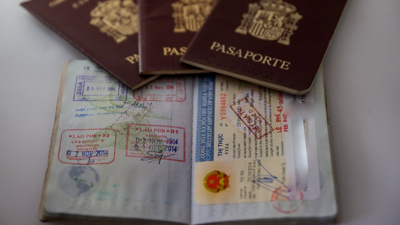 Pasaporte español