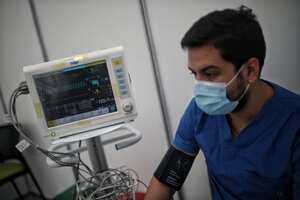 Primer día Jornada de vacunación contra Covid19 al personal medico de primera linea