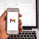 Correo de Gmail usado desde un computador electrónico.
