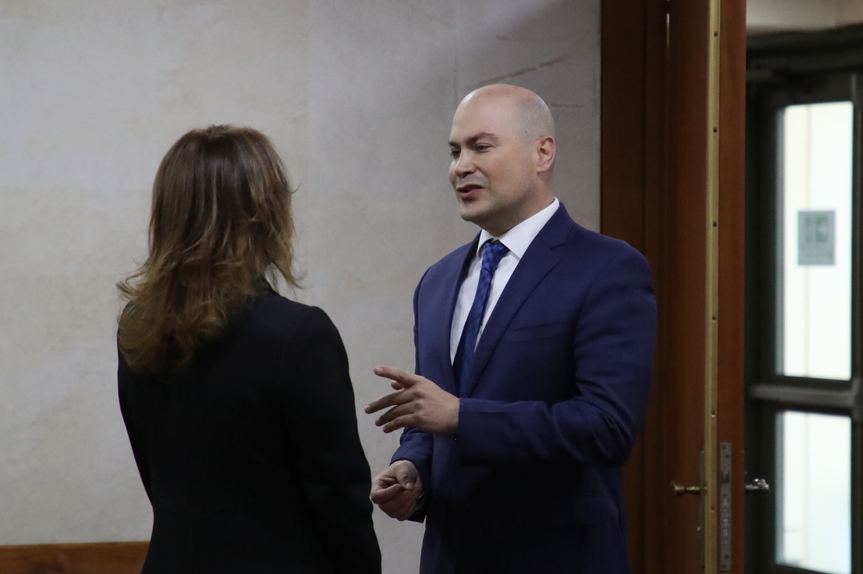 Representante Julián Peinado Ramírez en indagatoria en la Sala de Instrucción de la Corte Suprema de Justicia