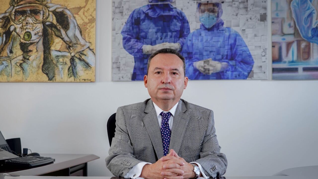 Alejandro Gómez, secretario de Salud de Bogotá.