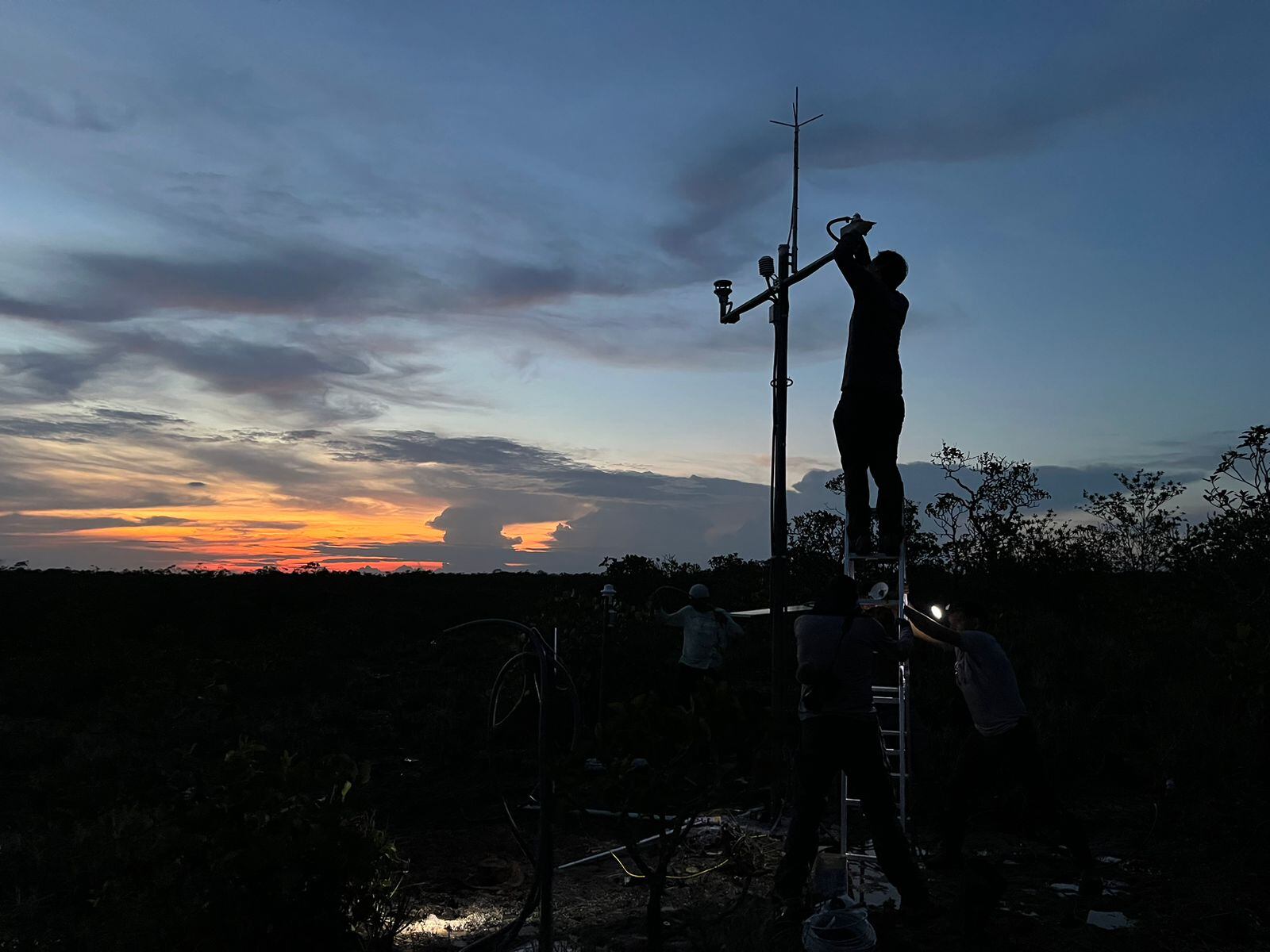 En un hito de la investigación científica y la conservación ambiental, la primera estación climatológica en el Parque Nacional Natural Serranía de Chiribiquete, conocida como “Ajaju,” ha sido exitosamente instalada en lo alto de un tepuy remoto.