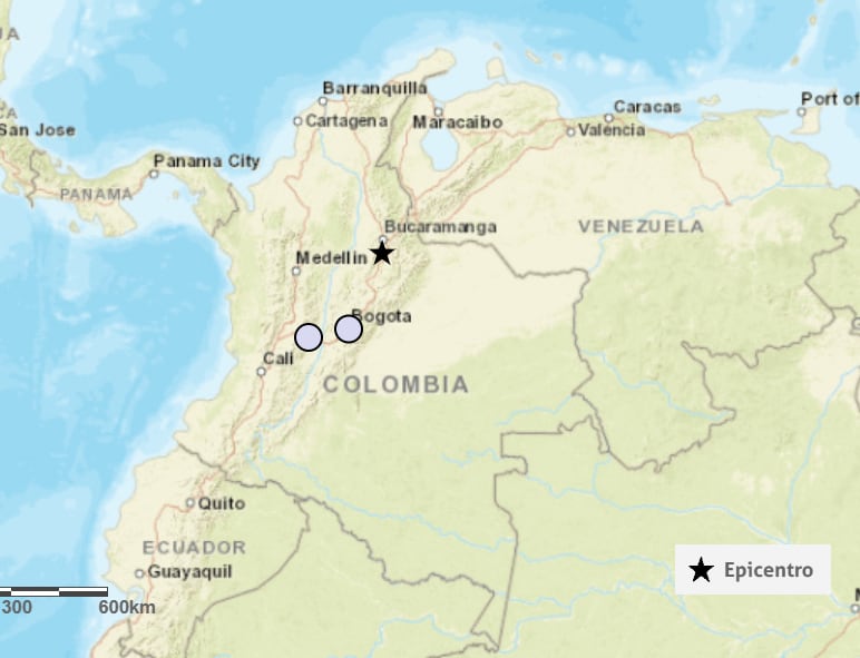 En Sismo Sentido, ciudadanos de Bogotá e Ibagué reportaron haber percibido ligeramente el movimiento.