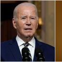 A la izquierda el presidente de EE.UU., Joe Biden, y en el otro costado el primer ministro israelí, Benjamin Netanyahu.