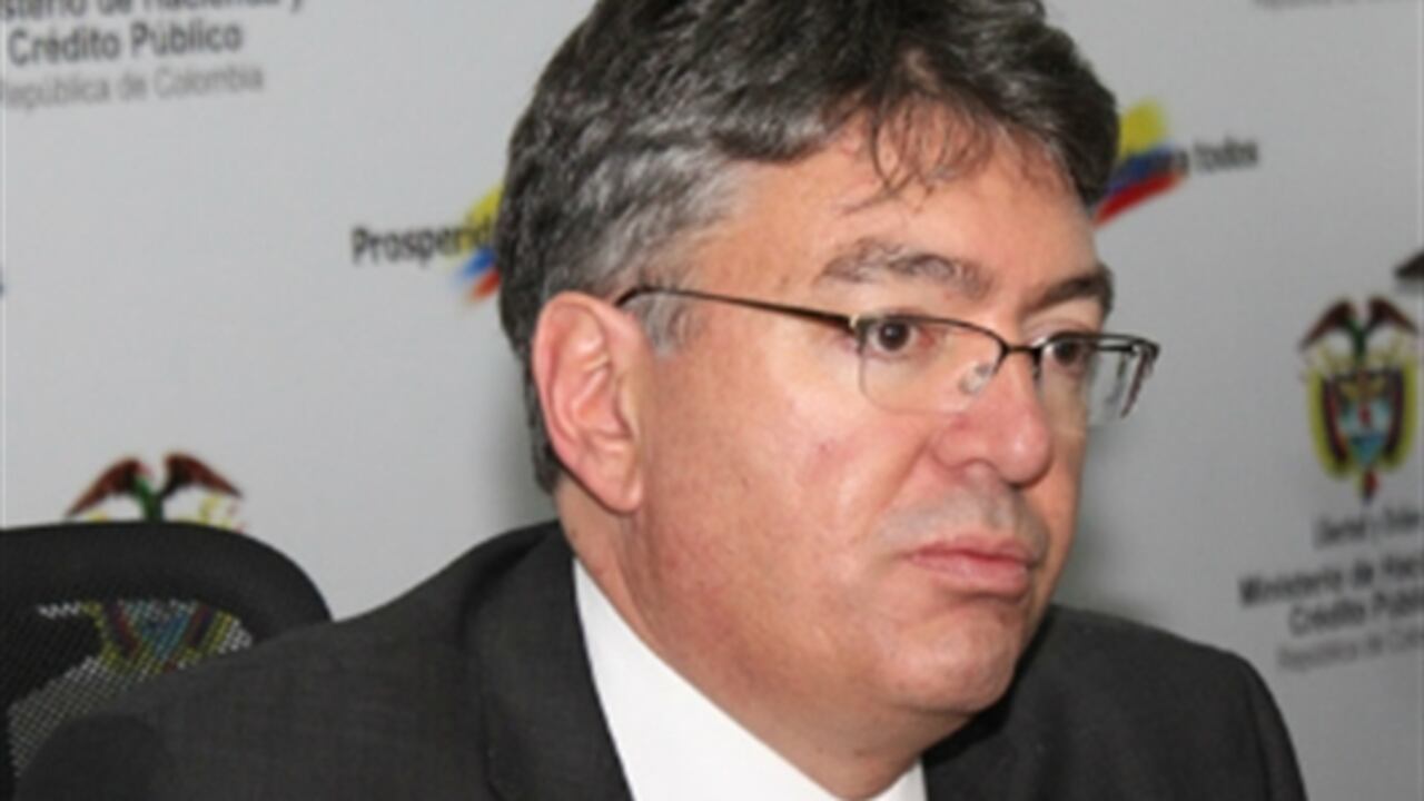 Ministro de Hacienda, Mauricio Cárdenas.