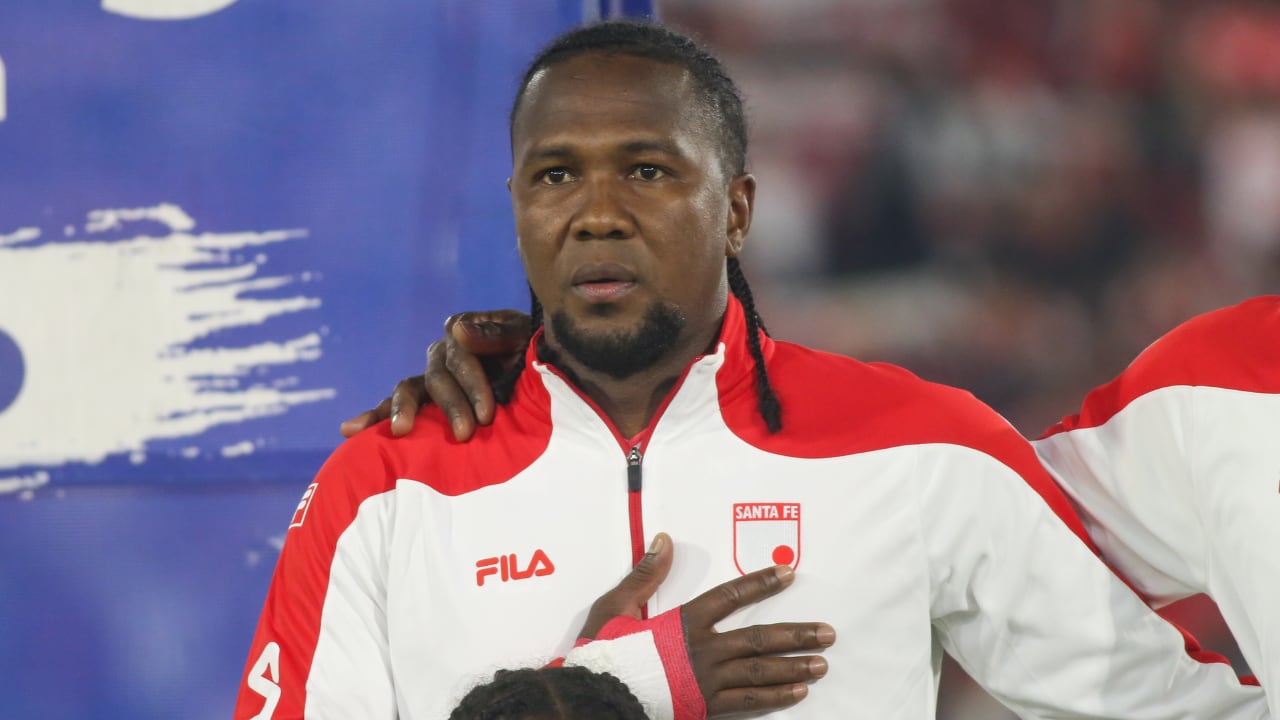 Hugo Rodallega espera mantenerse en Santa Fe en el 2025