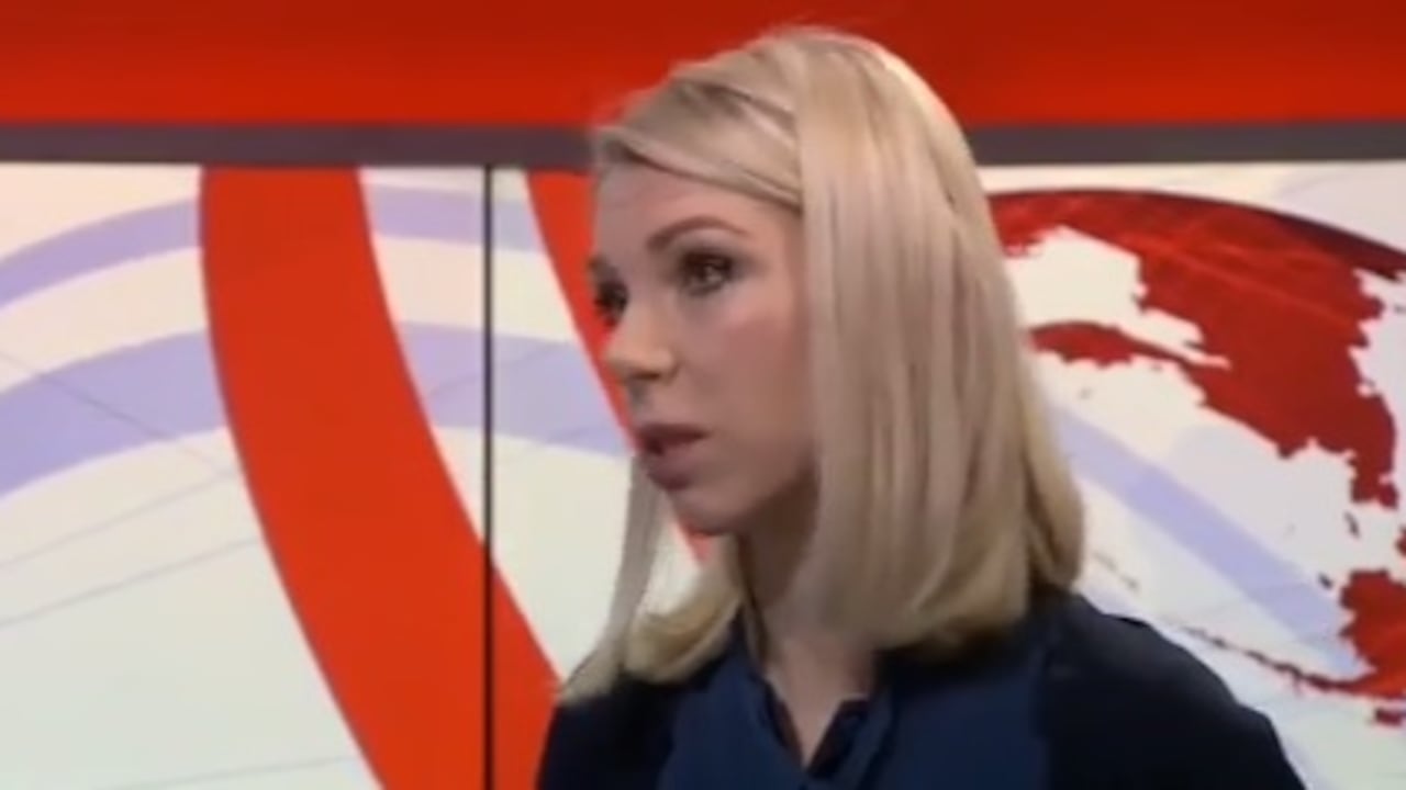 Periodista ucraniana del portal de noticias BBC, Olga Malchevska