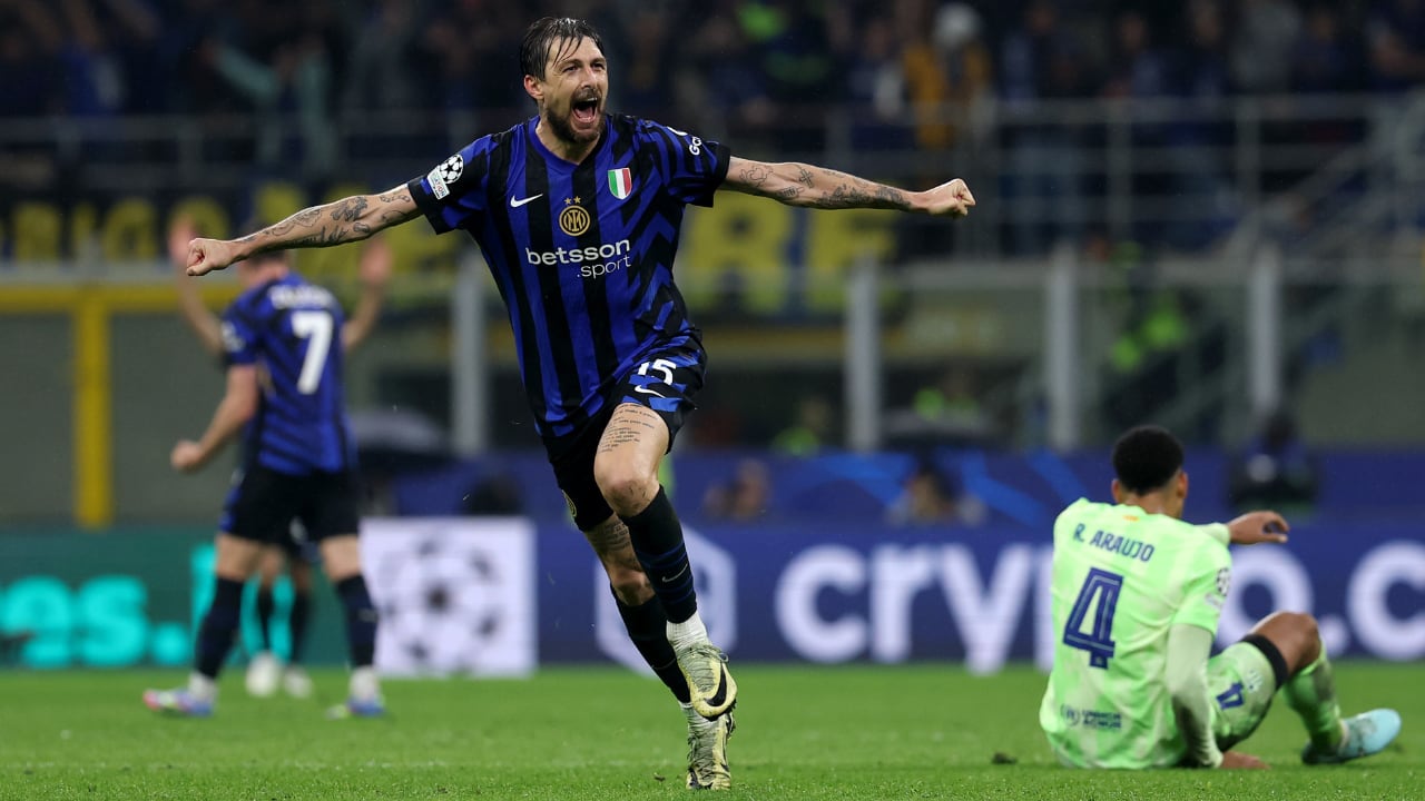 Francesco Acerbi superó más de una prueba en la vida antes de ser héroe de Inter vs. Barcelona.