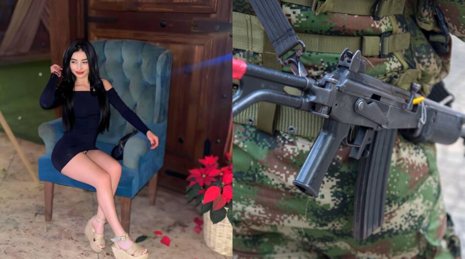 Mujer asesinada, supuestamente, por militar en Medellín.