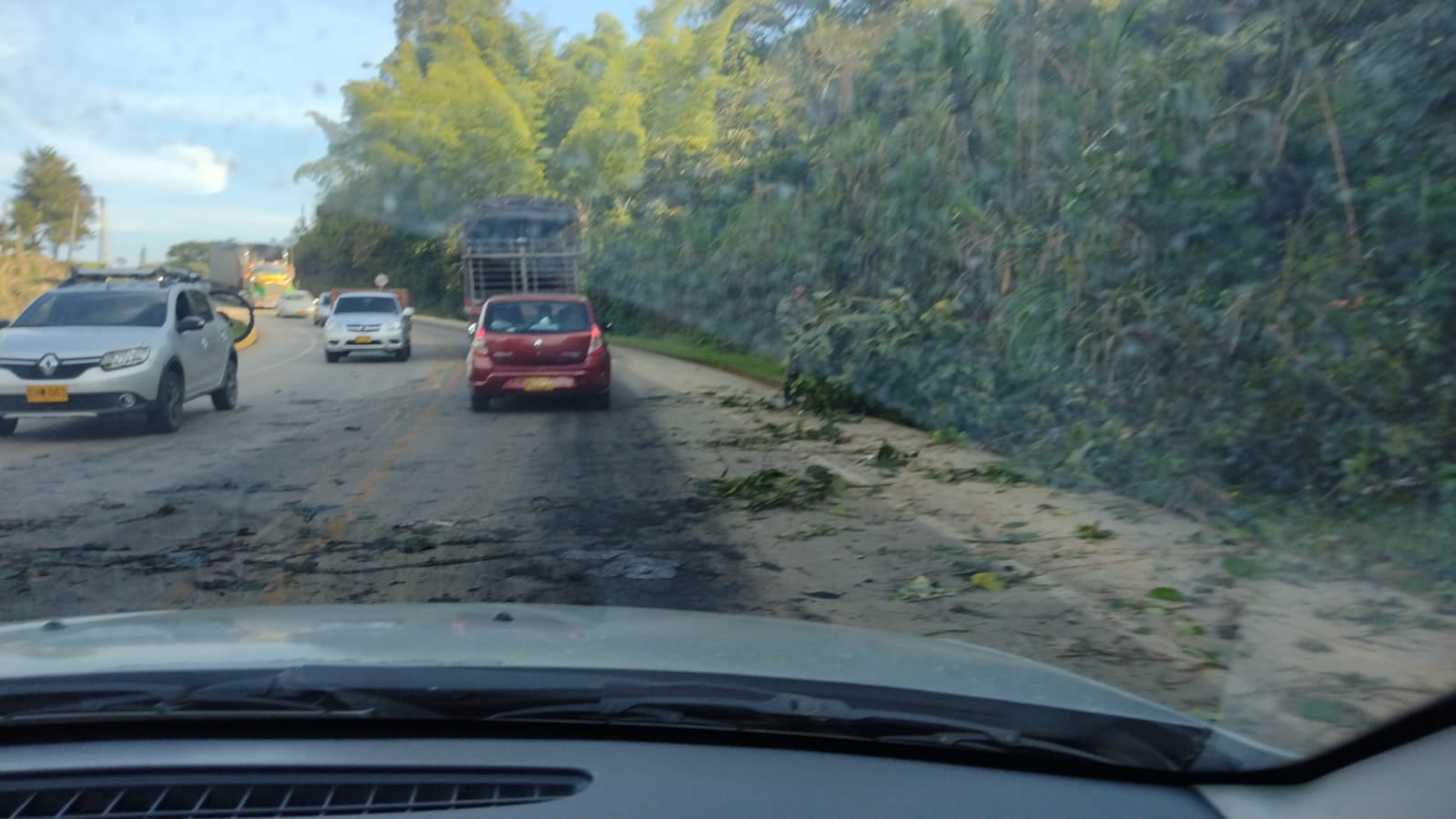 Las comunidades indígenas se retiraron de la carretera.